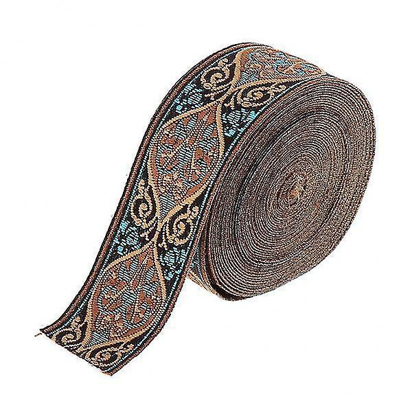 2x5 meter Jacquard-kantband syband tygband för sömnad hantverk 3cm