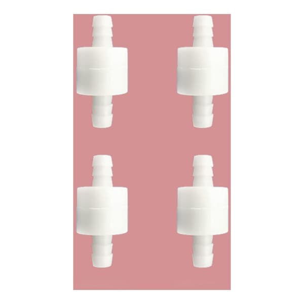 Rörfilterpackning Akvariefilter Inlopp Vattenfilter Ventilkärna Vattenrörfilter 8mm Liten Mikrofilter (10st)
