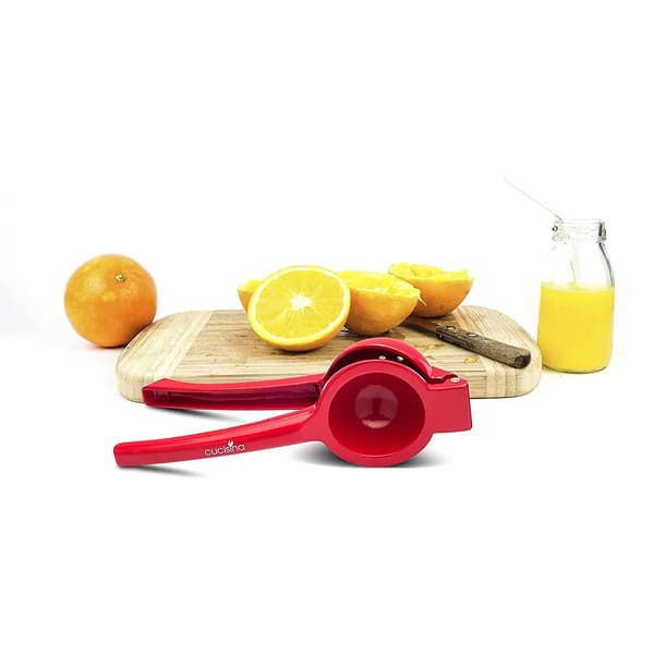 Citronpress / Limepress / Citruspress - Aluminium (Röd)