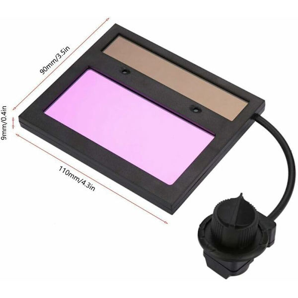 TX500C 110 90mm svets solpanel lins, automatisk mörkläggningsmask lins
