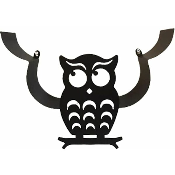 Owl Shape wc-paperiteline, mustametallinen wc-pidike, 7 kapasiteettia, pehmeä pilvitapettiseinä, hauskoja kylpyhuonetarvikkeita