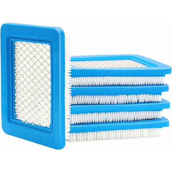 5-pack luftfilter för Briggs Stratton gräsklippare luftfilter trädgårdsluftfilter gräsklippare luftfilter 25177522 491588s 4914988 gräsklippare luftfilter