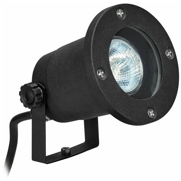 Trädgårdsspotlight ASTER IP65 GU10 svart