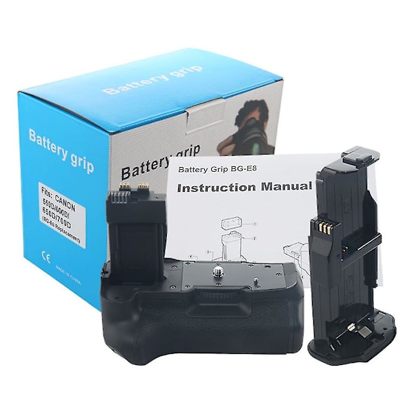 Batteripaket Grepp Handtag Vertikalt Batterigrepp För 550d 600d 650d 700d T5i