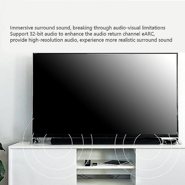 Hdmi-kompatibel 2.1 hane till hona adapter Am/af dator (90)