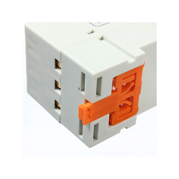 Digital programmerbar LCD-timer 220V-240V AC 16A tidsreläomkopplare DIN-skena installation