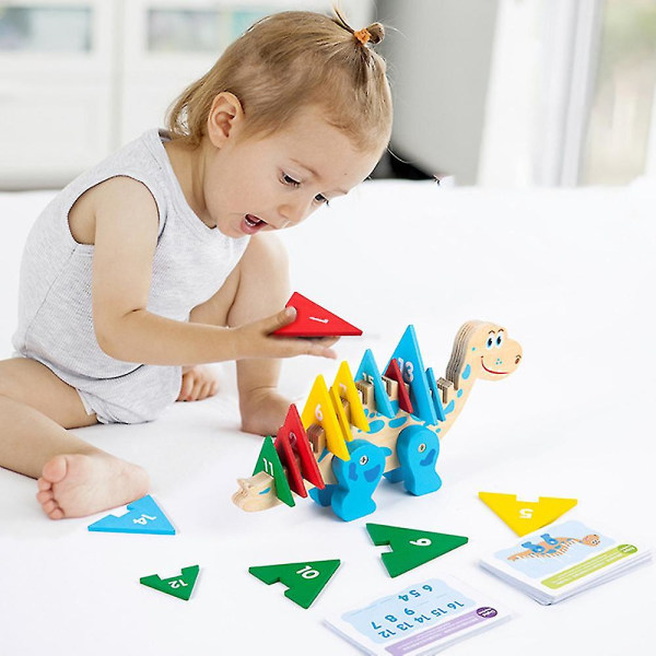 Barn Djur alfabetet Pussel Trä Pedagogiska pussel Leksaker Lärande-4