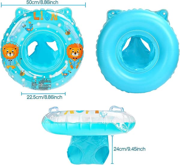 Babysimringar, babysimhjälpmedel, babyflottar, uppblåsbara simringar
