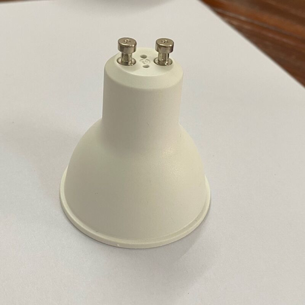 GU10 LED-lampa, 6W, 400LM, Varmvit 3000K, [Belysningsset med 6 standard LED-lampor]