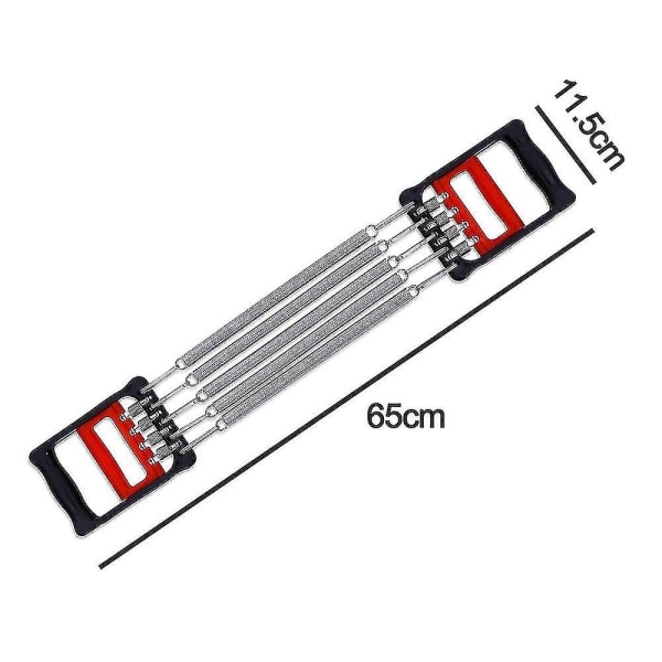 Chest Expander Dual-Purpose 5 fjäderarm träningsutrustning för män överkroppsträning Biceps träning