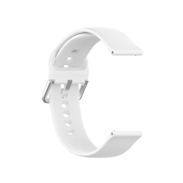 Smart Watch band, 42 mm ersättningsremmar Band för Smart Watch, mjuk hudvänlig silikon snabbkoppling, Smart Watch armband Vit