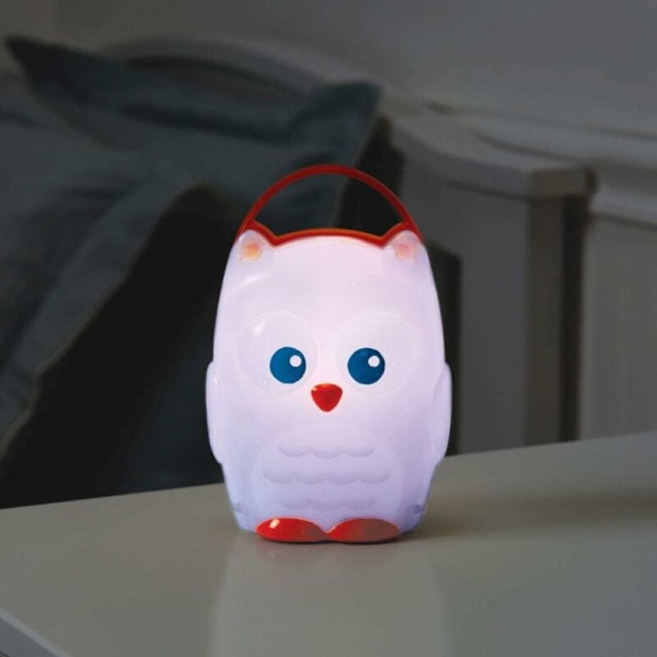 Owl Portable Night Light - Light My Way White??
