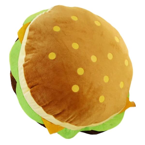 Jättehamburgare Kuddkudde