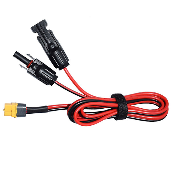 Solcellsladdningskabel XT60-adapterkontakt