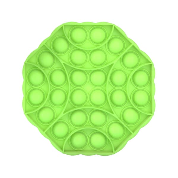 Push Pop Bubble Toy Geometrisk Härlig Silikon Squeeze Sensorisk Bubble Toy För Barn-4