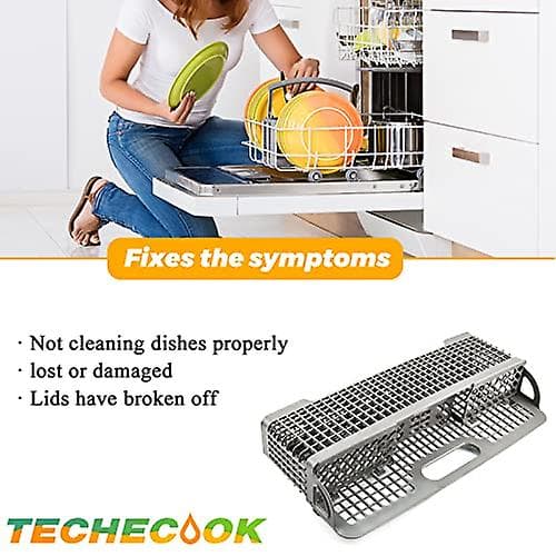 Universell diskmaskinsbestickkorg kompatibel med Whirlpool Kitchen-Aid