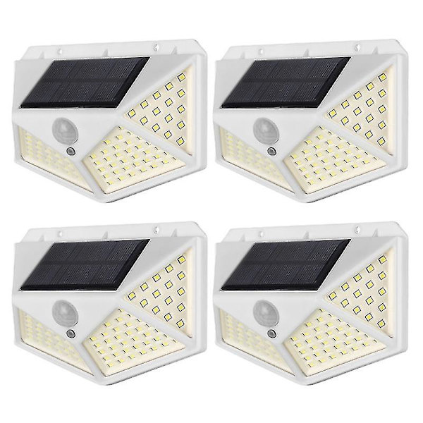 4 st Solcellslampa med Sensor