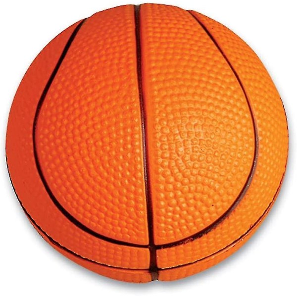 Mini Basketboll Stressbollar - (12-pack) 4 cm Små Skumbasketbollar För Barn, Sport Tema Festgåvor Leksaker Födelsedagsfest Spel Och Ångest,