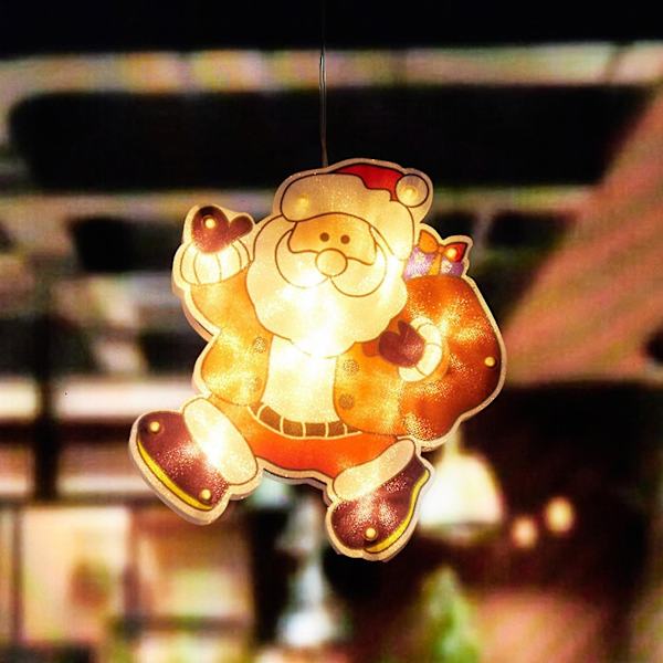 Julsträngljus, LED-julkulor Jultomte Julgran