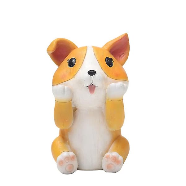 Söt valpglasögonbåge Glasögonhållare Solglasögon Display Djurdesign Present (Corgi)