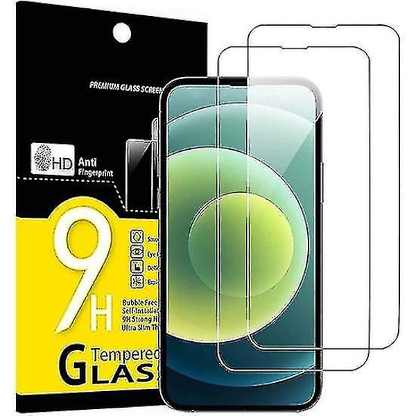 2-pack härdat glas för iPhone 13-1