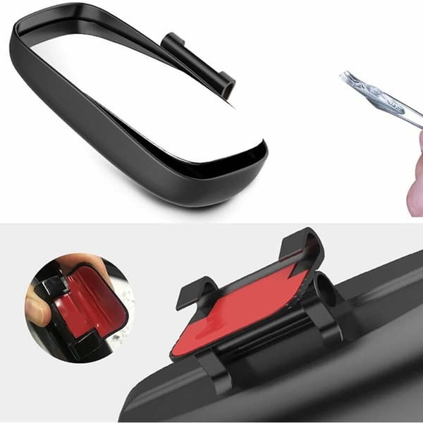 Blind Spot Mirror, Car Blind Spot Mirror Wide Angle 360 Adjustable Rearview Mirror 2pcs