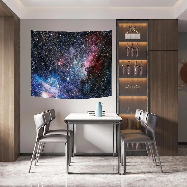 Psykedelisk konstellation galax universum, väggbonad i tyg för sovrum vardagsrum sovsal (gobeläng g,230x180cm)