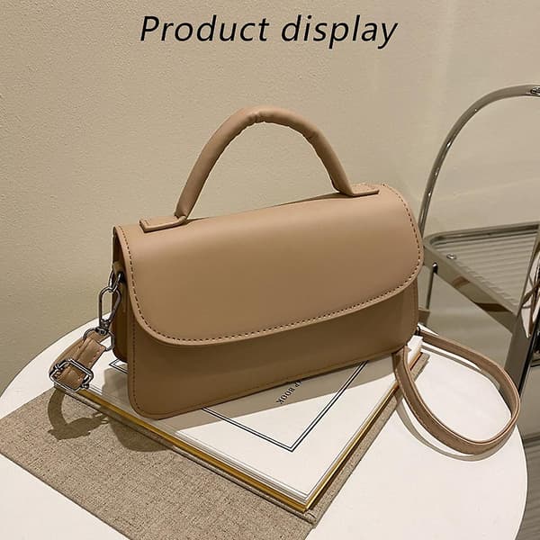 Crossbody-väskor för kvinnor - Sadelväska i khaki
