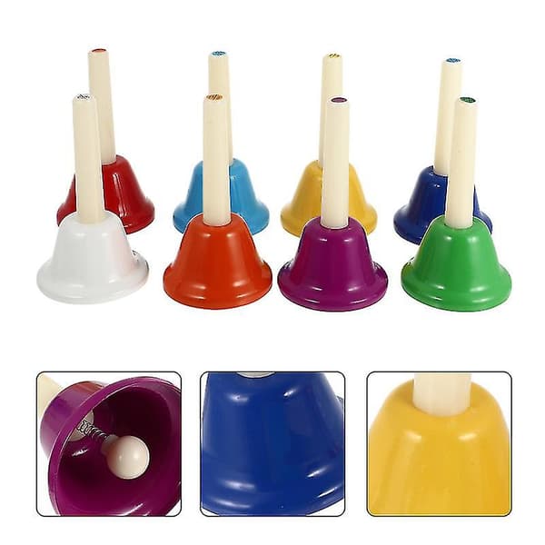 8 st Slagverksinstrument