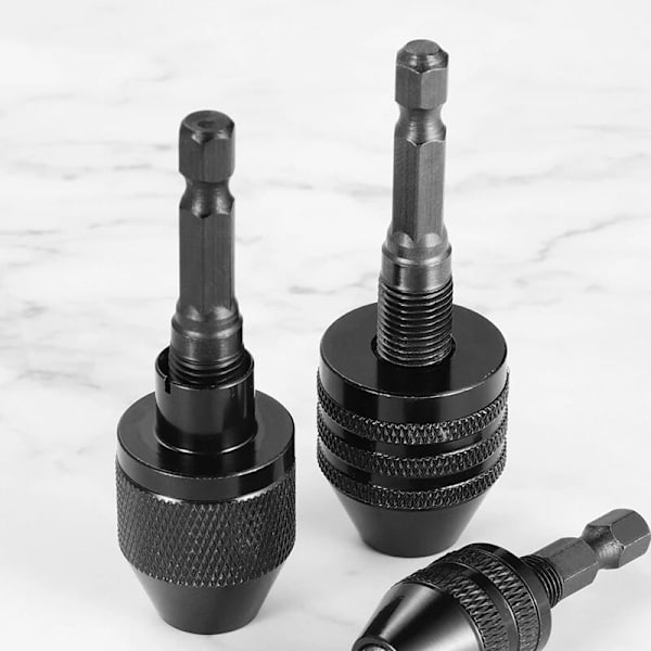 Borrchuck Nyckellös Skruvmejsel Slagskruvmejsel Adapter Mikro Elektrisk Motor Hylsa Mini Hylsa 1 Styck Sexkantskaft Borr Adapter (Sexkant 0,3-3,6 mm)