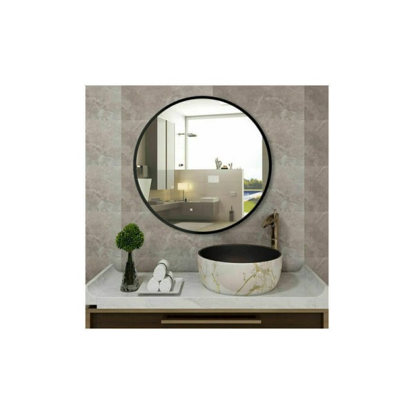 Badrumsspegel, rund, 40 cm diameter