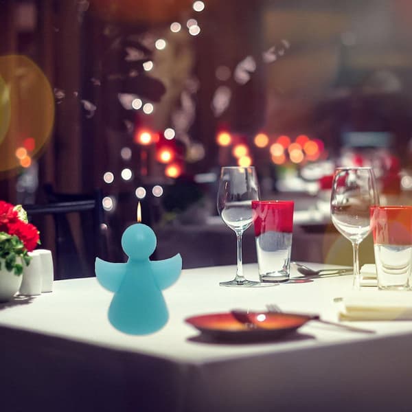Liten ängel ljusform - Liten ängel form för aromaterapi ljus prydnader - 3d silikonformar