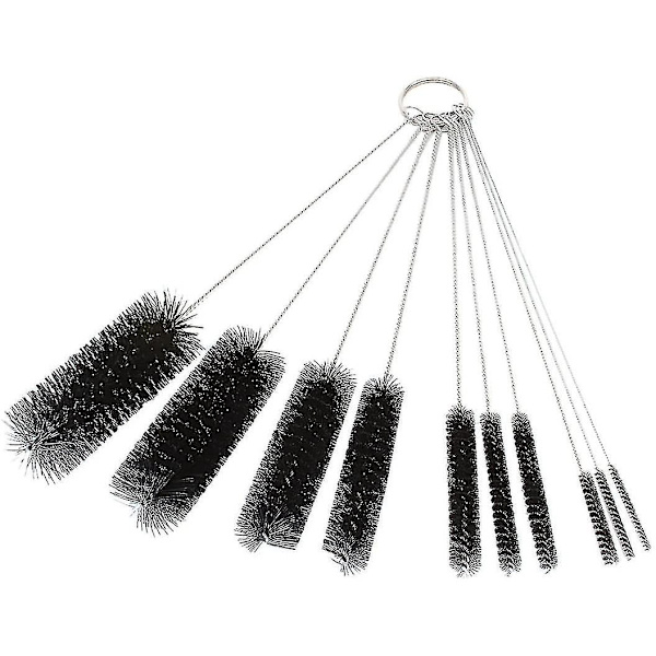 Kanna Spout Brush Rörrengöringsset Tekannamunstycke Brush Set, Svart-4