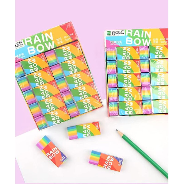 2B Mini Rainbow Suddgummi 30-pack