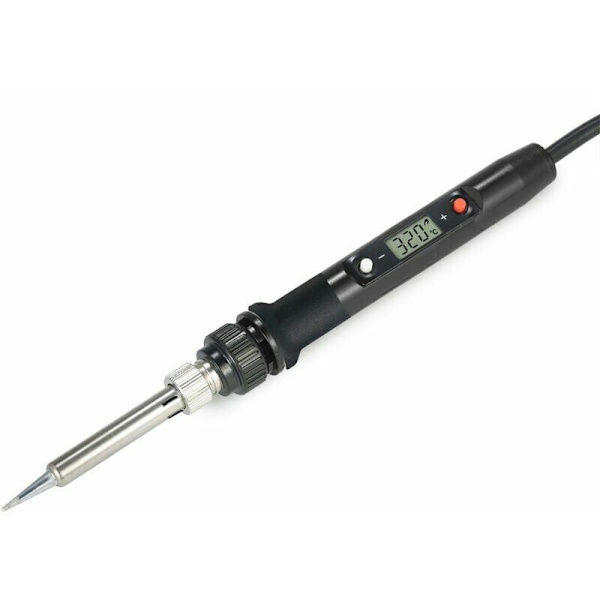 60W Professionell LCD Digital Justerbar Temperatur Elektrisk Lödkolv Verktyg Blyfri Mini Lödstation