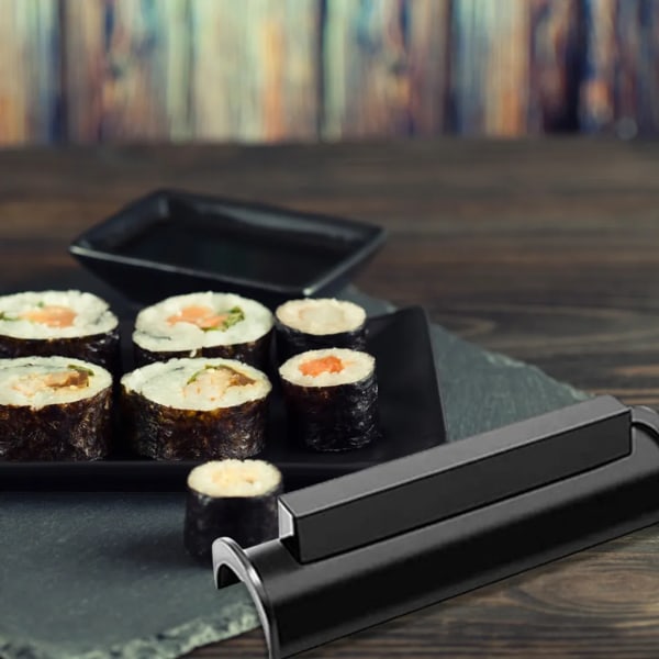 10X Sushi Molds Set, flera former Sushi Making Kit, Sushi Maker för nybörjare, DIY Sushi Rolling Tool Set