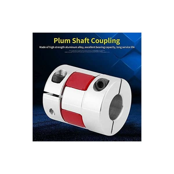 Blommeakselkobling aluminiumslegering blommeakselkobling D25 L30 til stepmotor (10mm-12mm)