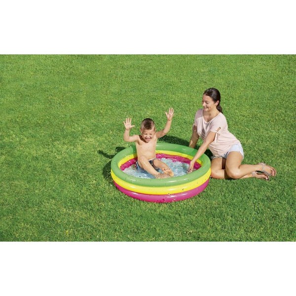 Oppustelig swimmingpool (57412 Rainbow 114,25 cm)