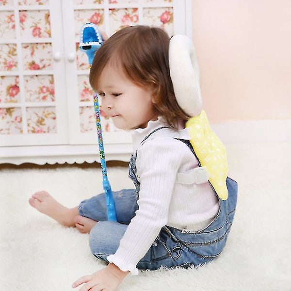Toddler Head Protection Pad Nackstödskudde Nackkudde med remmar-9