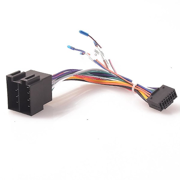 Universell bilradio stereo kabeldragning Iso till Android 16pin adapter för Opel Fiat Honda för Kia Hyundai Peugeot