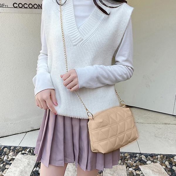 Liten crossbody-väska för kvinnor med myntbörs, tjock rem, axelväska, handväska, stil 5