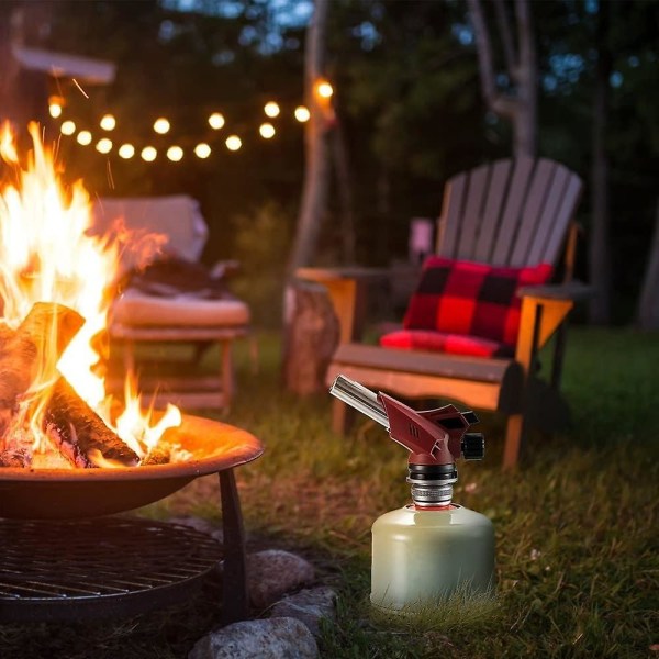 Gasflaskadapter för campingspisanslutning är lämplig för utomhuspicknick, vandring inomhus och magnetsug