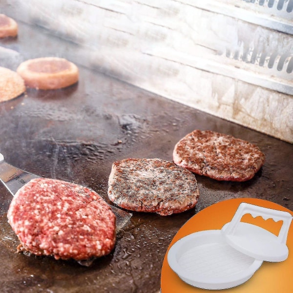 Burgerpress Hamburger Patty Maker - Perfekt formade 4,5 tum hamburgareformar som E