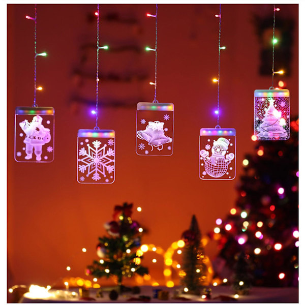 Led julbelysning 3d String LightsB