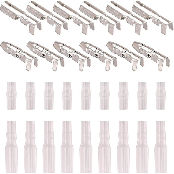150 st 2,8 mm 4,8 mm 6,3 mm trådspadkontakt 3,9 mm kulkontaktsats hane