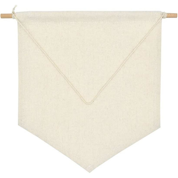 Väggtriangel Flagga Stil Vimpel Banner Display Hänge Badge Flagga (Svart S)
