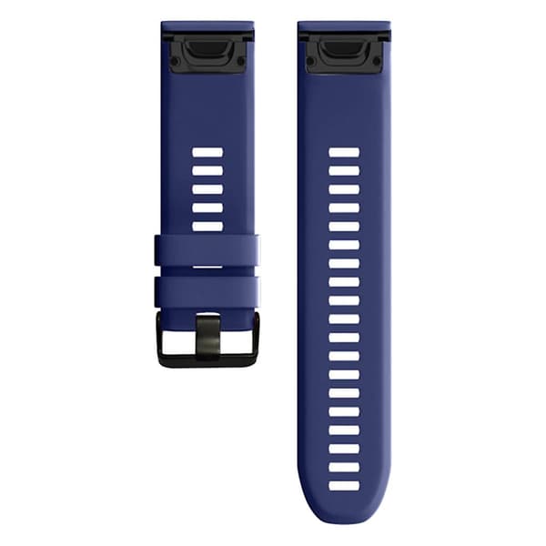 För Garmin Marq Garmin Quick Release Silikonrem Mörkblå