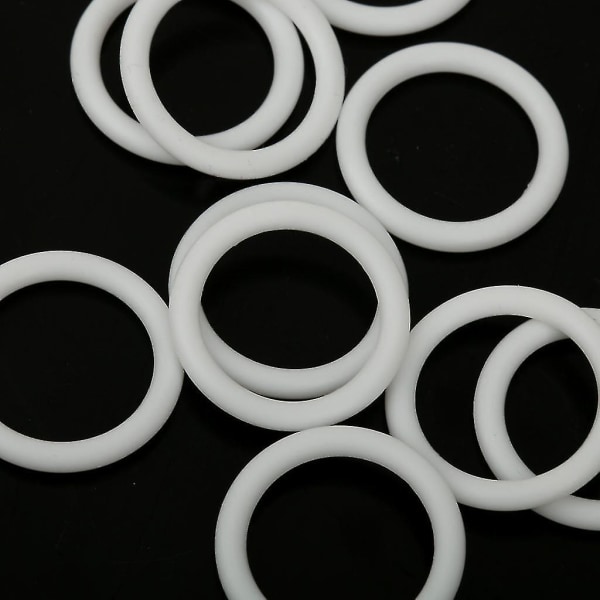 20x Silikon Baby Pacifier Hållare Adapter O-Ring Dummy Ring Ring