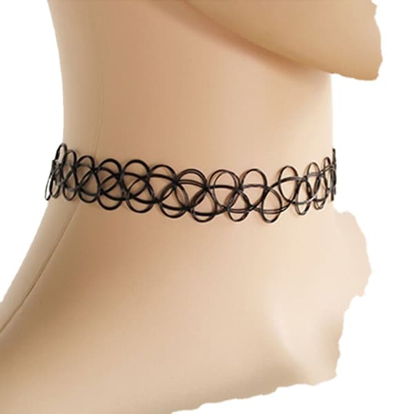2-pack halsband/halsband svart