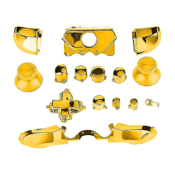 Komplett knappar kit för Xbox One/elite-kontroller (3,5 mm-port) - 1 (gul)